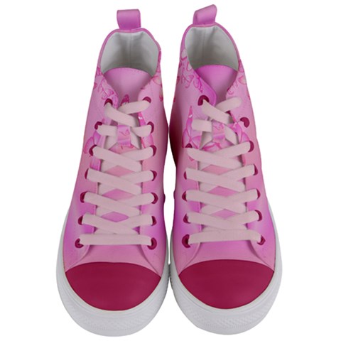 Women s Mid-Top Canvas Sneakers 