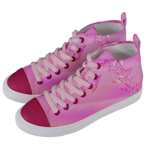 Women s Mid-Top Canvas Sneakers 
