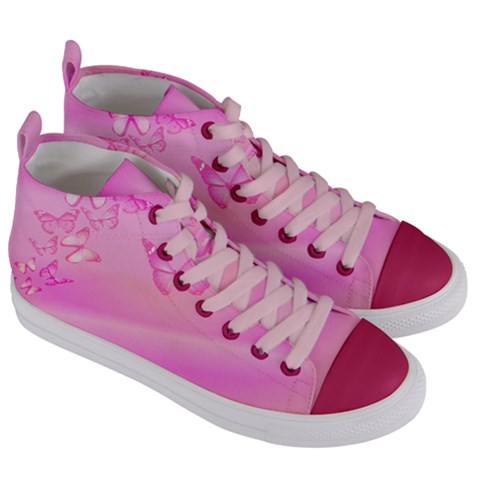 Women s Mid-Top Canvas Sneakers 