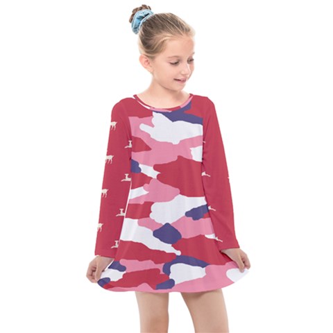 Kids  Long Sleeve Dress 