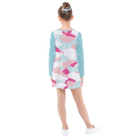 Kids  Long Sleeve Dress 