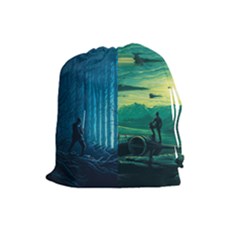 StarWarsEmpireVsRebellion - Drawstring Pouch (Large)
