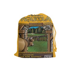 Agricola2pBuildings - Drawstring Pouch (Large)