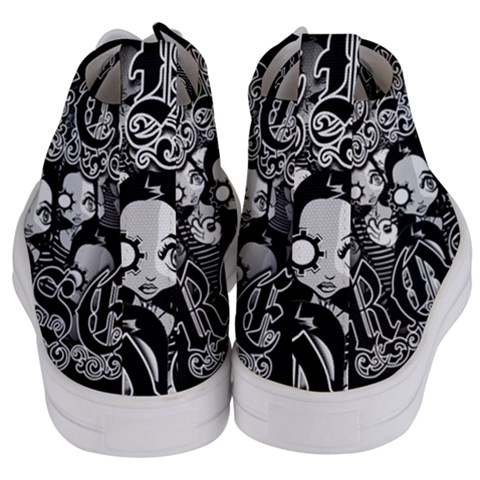 Women s Mid-Top Canvas Sneakers 