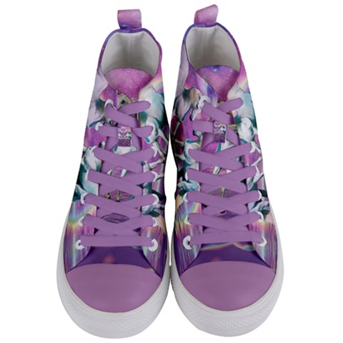 Women s Mid-Top Canvas Sneakers 