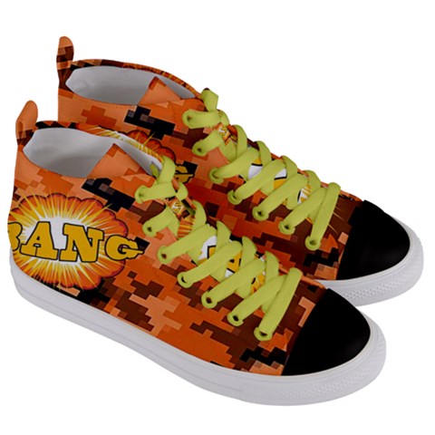 Women s Mid-Top Canvas Sneakers 