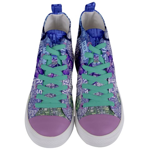 Women s Mid-Top Canvas Sneakers 