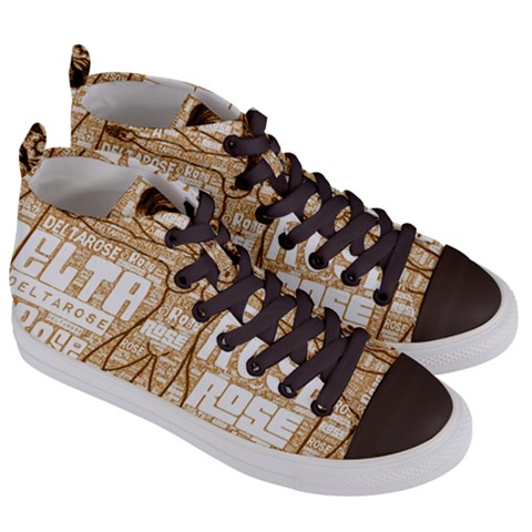 Women s Mid-Top Canvas Sneakers 