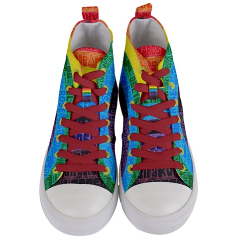 Women s Mid-Top Canvas Sneakers 