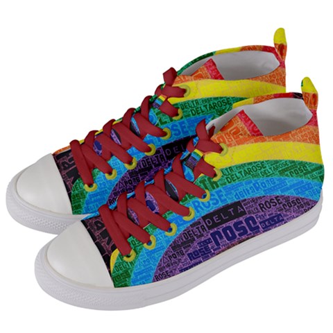 Women s Mid-Top Canvas Sneakers 