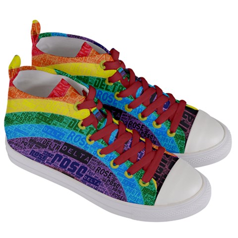 Women s Mid-Top Canvas Sneakers 