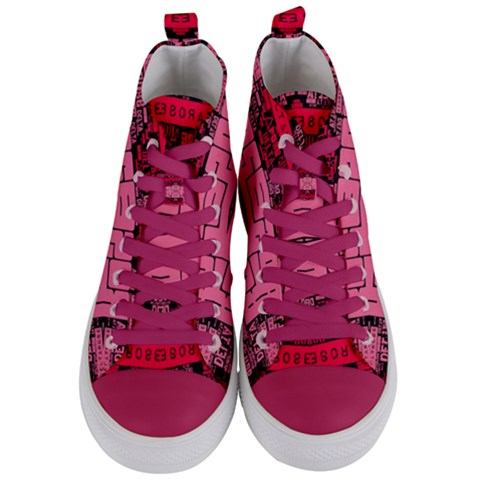 Women s Mid-Top Canvas Sneakers 