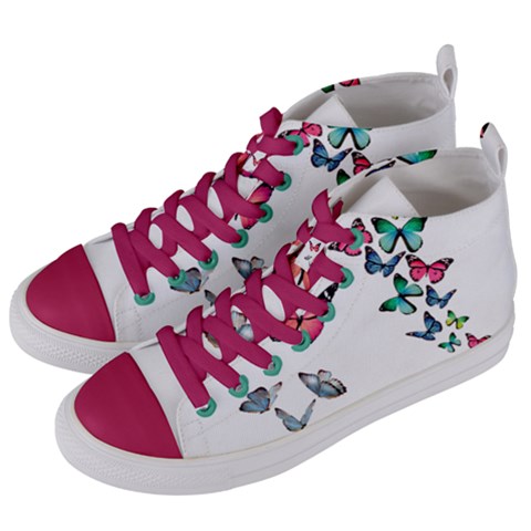 Women s Mid-Top Canvas Sneakers 