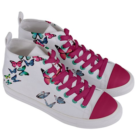 Women s Mid-Top Canvas Sneakers 