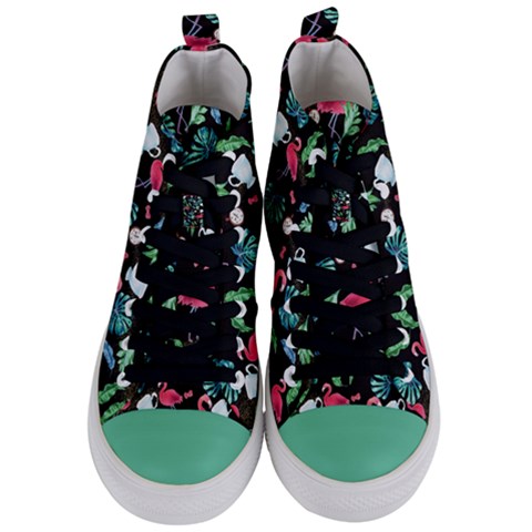 Women s Mid-Top Canvas Sneakers 