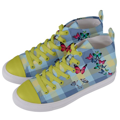 Women s Mid-Top Canvas Sneakers 