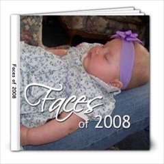 Faces of 2008 - 8x8 Photo Book (20 pages)