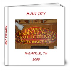Nashville - 8x8 Photo Book (20 pages)
