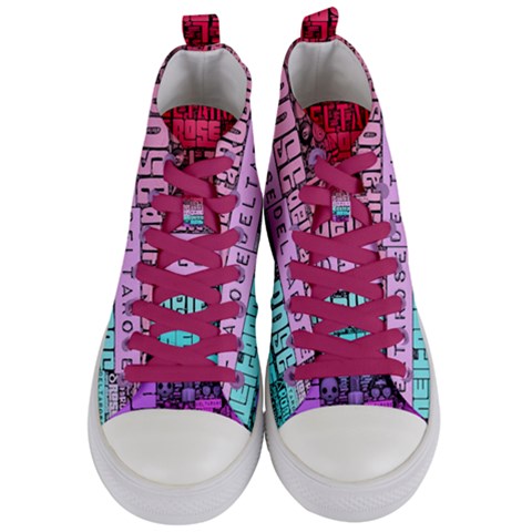 Women s Mid-Top Canvas Sneakers 