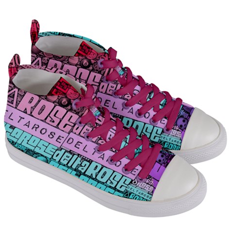 Women s Mid-Top Canvas Sneakers 