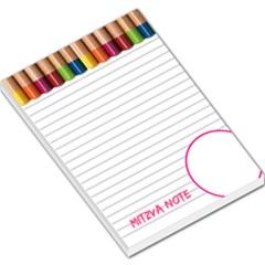 Mitzva Note - avner - Large Memo Pads