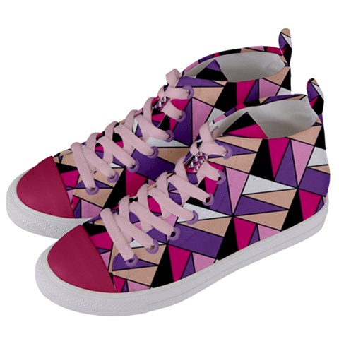 Women s Mid-Top Canvas Sneakers 