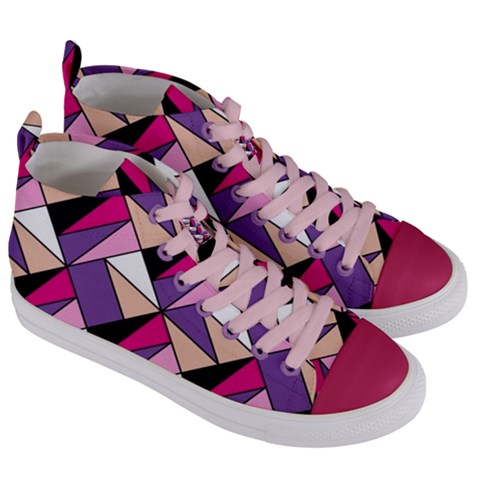 Women s Mid-Top Canvas Sneakers 