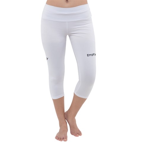 Capri Yoga Leggings Front