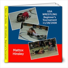 Mattox Wrestling - 8x8 Photo Book (20 pages)