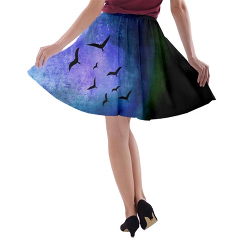 A-line Skater Skirt 