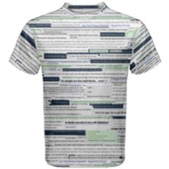 Anal Fantasy XV - Men s Cotton T-Shirt