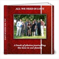 All we need is love - 8x8 Photo Book (30 pages)