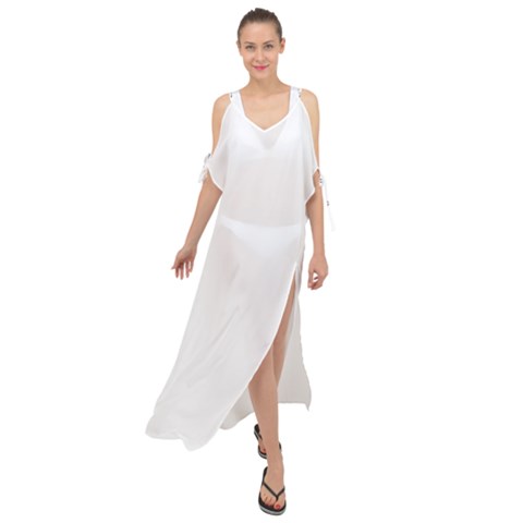 Maxi Chiffon Cover Up Dress 