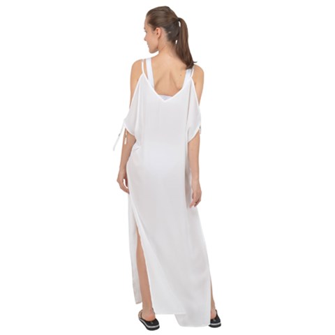 Maxi Chiffon Cover Up Dress 