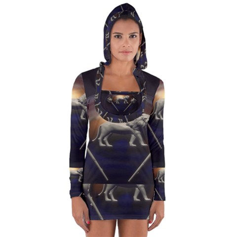 Long Sleeve Hooded T-shirt 