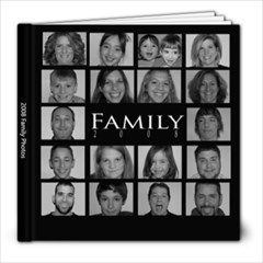 family book 08 - 8x8 Photo Book (30 pages)