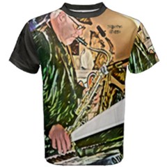 Night Owl - Men s Cotton T-Shirt
