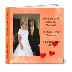 Allyson Wedding 6x6 - 6x6 Photo Book (20 pages)