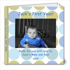 Jacks first year  - 8x8 Photo Book (20 pages)
