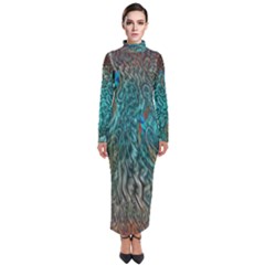 Scintillation - Turtleneck Maxi Dress