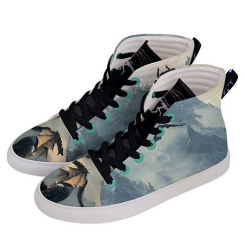 Women s Hi-Top Skate Sneakers 