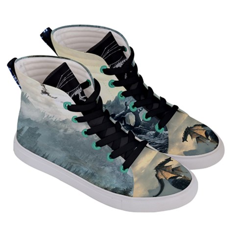 Women s Hi-Top Skate Sneakers 