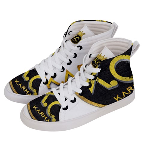 Women s Hi-Top Skate Sneakers 