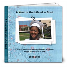 A Year in the Life of a Grad - 8x8 Photo Book (20 pages)