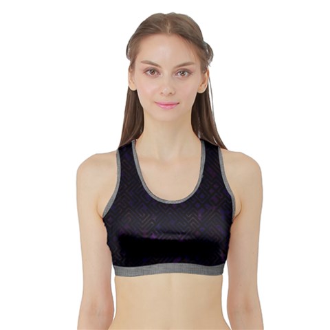 Sports Bra with Border 