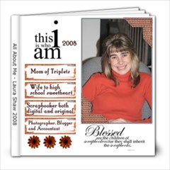 All About Me - 2008 - 8x8 Photo Book (20 pages)