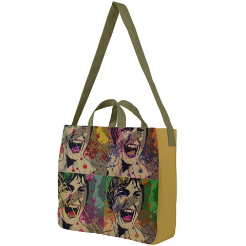 Square Shoulder Tote Bag 