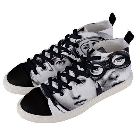 Men s Mid-Top Canvas Sneakers 