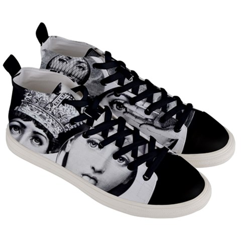 Men s Mid-Top Canvas Sneakers 