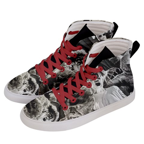 Men s Hi-Top Skate Sneakers 